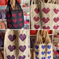 Woven Hearts Market Bag