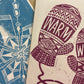 Linocut Holiday Card