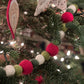 Holiday Felt Ball Garland