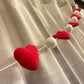 "Heartfelt" Felt Heart Garland