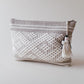 Hand-Woven Boho Zip Pouch