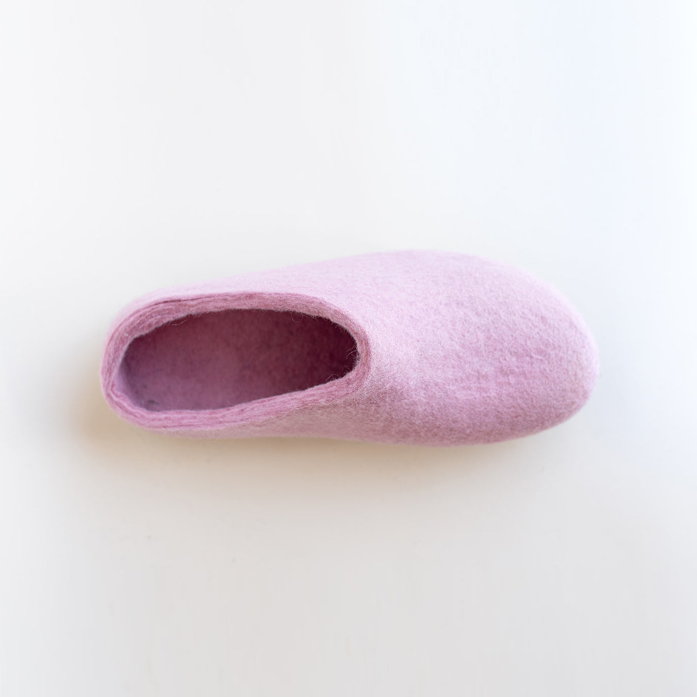 Didi Wool Slipper Clog in Orchid