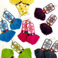 Embroidered Tapestry Tassel Earring